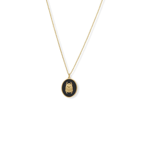 Sacred Scarab Necklace