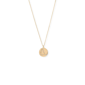 Capricorn Coin Necklace