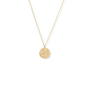 Sagittarius Coin Necklace