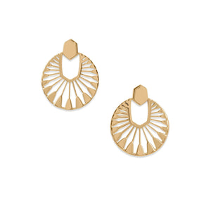 Sun Dial Earrings