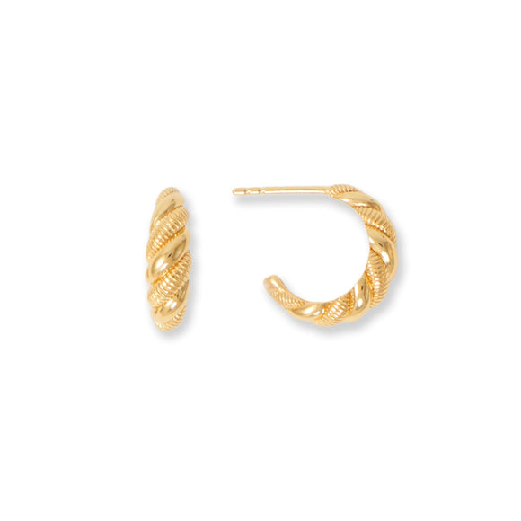 Croissant Twist Earrings