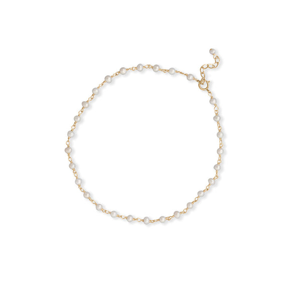 PEARL-fect! Bead Anklet